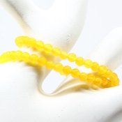 Yellow Agate Bead 2.5mm