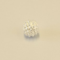 Patterned Bead Sterling Silver