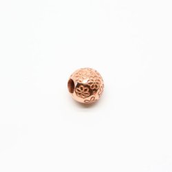 Rose Gold Silver Bead mod.45